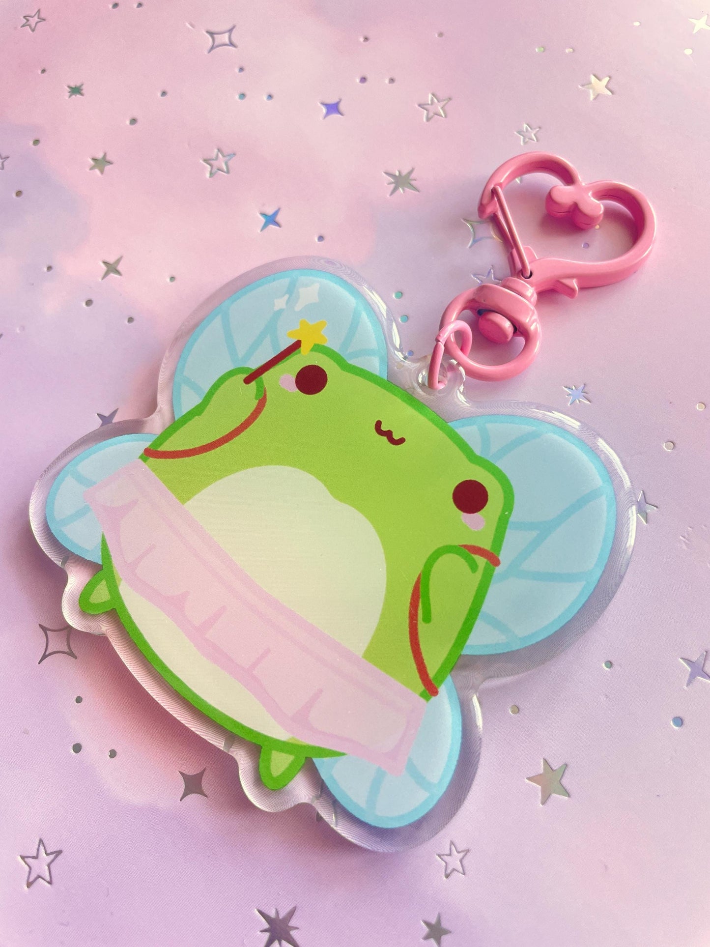 Fairy Frog Keychain | She Was A Fairy.