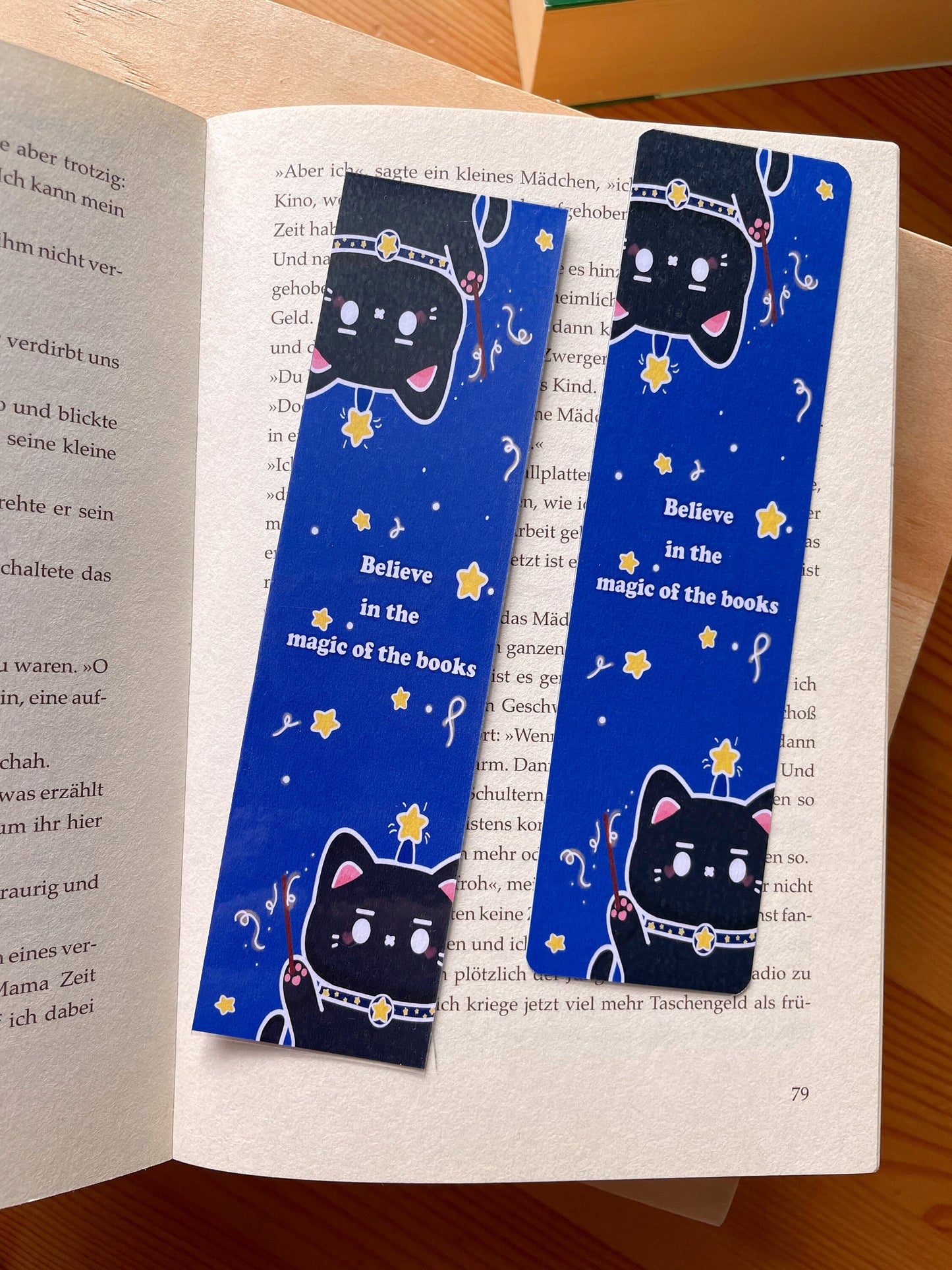 Cat Motivation Bookmarks | double sided