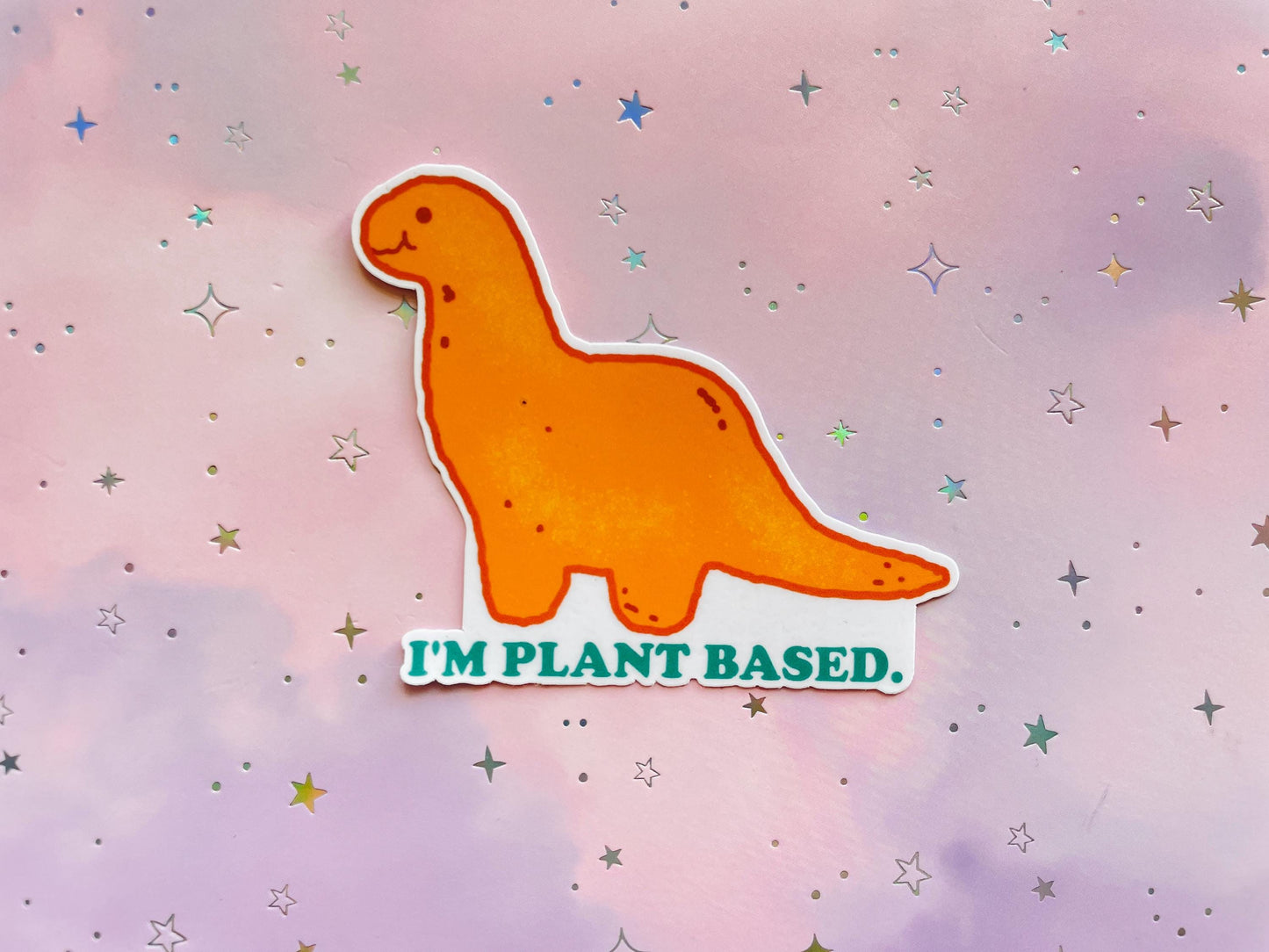 Dino Nugget Sticker | Dinosaur Vinyl Sticker Set