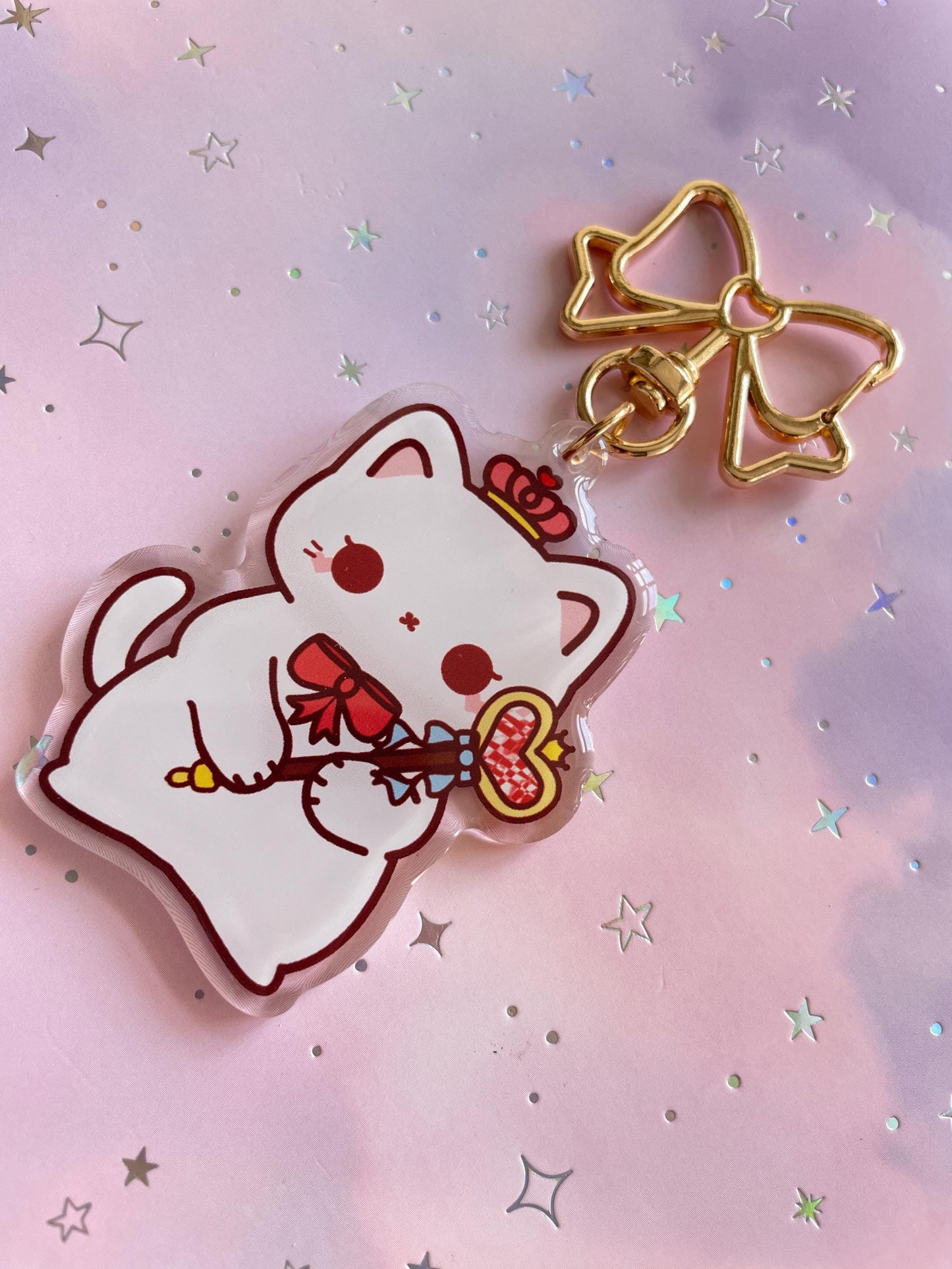 Cat Queen Keychain