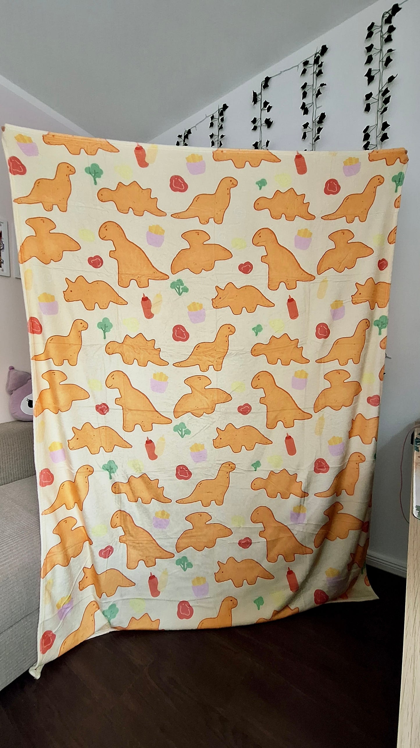 Dino Nugget Cosy Blanket