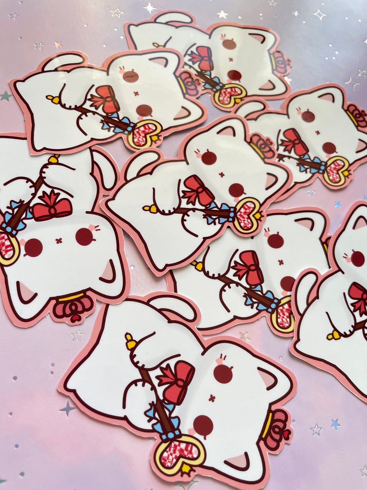 Cat Queen Aufkleber | Kawaii Cat Sticker