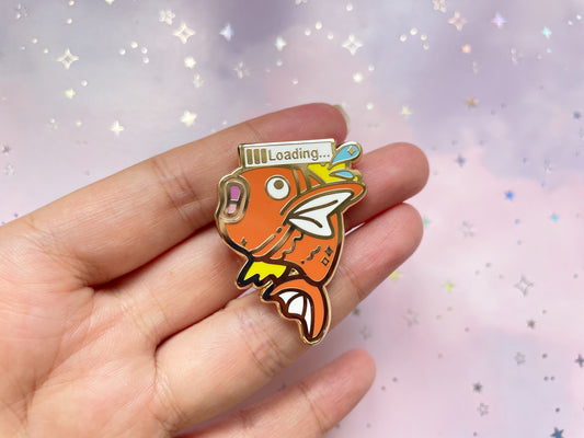 Loading Magikarp| Confused Pokemon Collection | Hard Enamel Pin