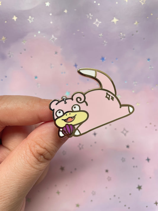 Confused Slowpoke | Confused Pokemon Collection | Hard Enamel Pin