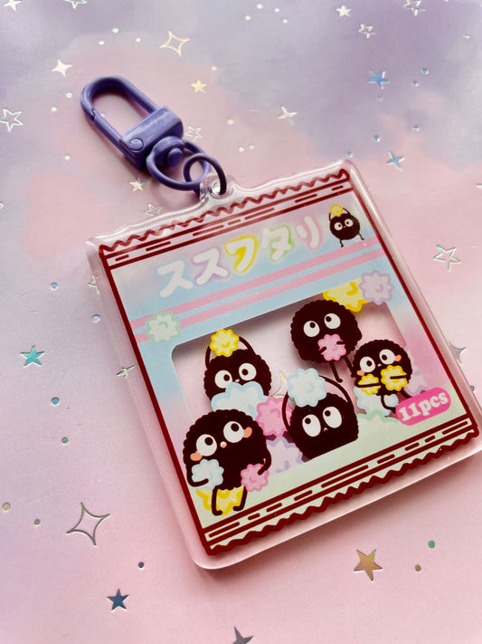Susuwatari Candybag Keychain | Soot Sprite Candy