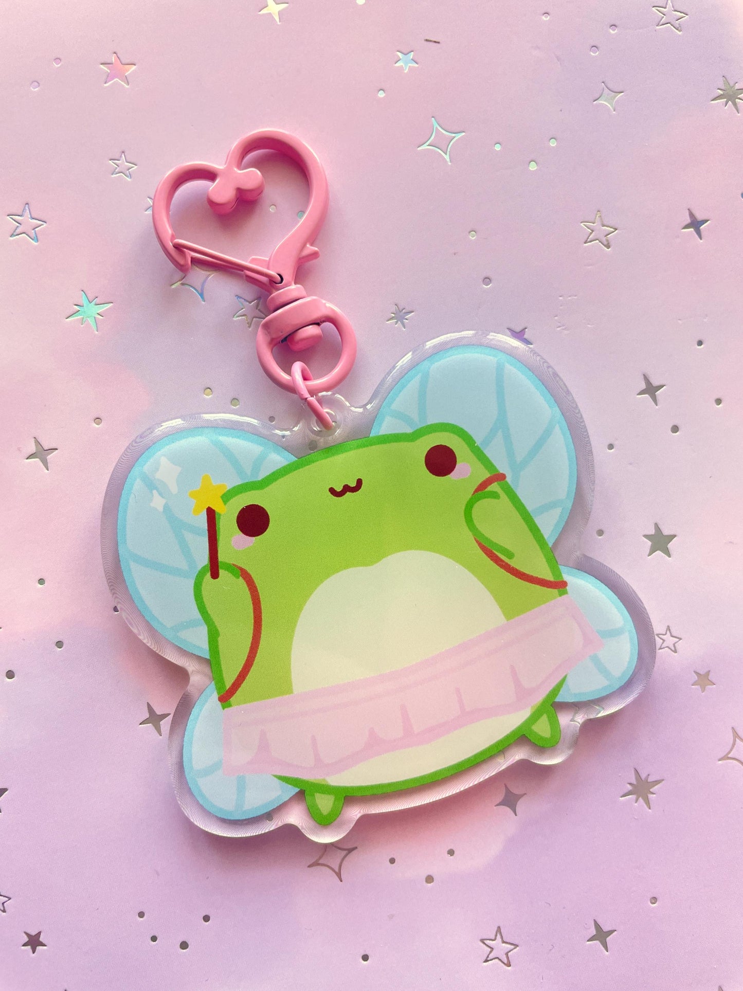 Fairy Frog Keychain | She Was A Fairy.
