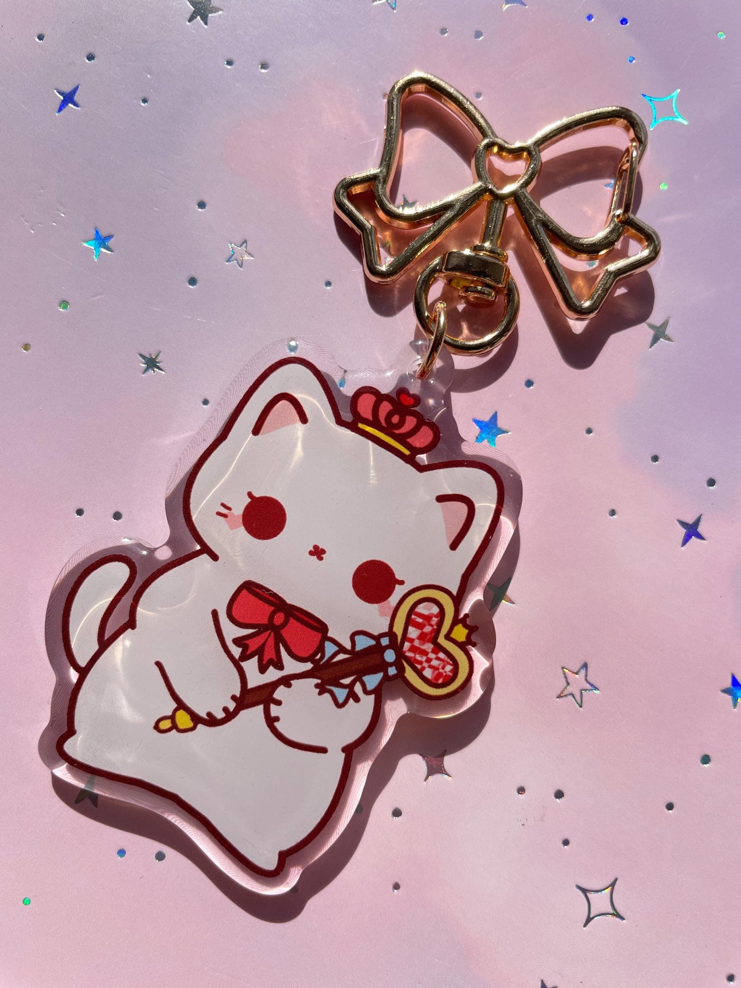 Cat Queen Keychain