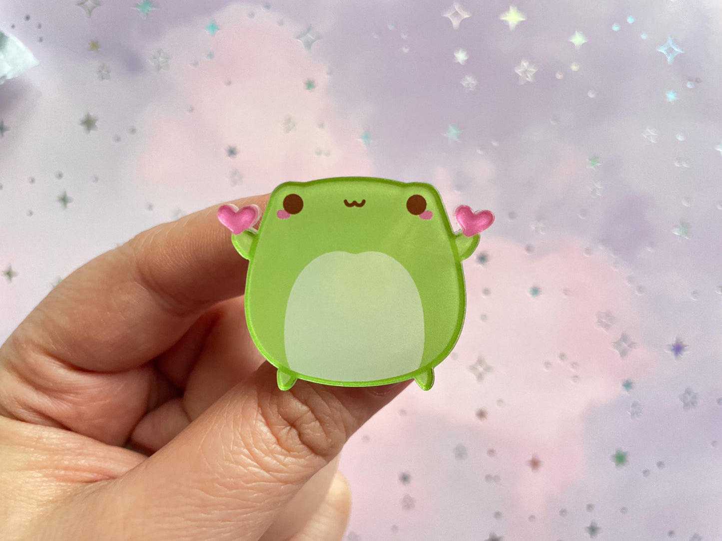 Heart Frog Pin | Lovely Frog Pin