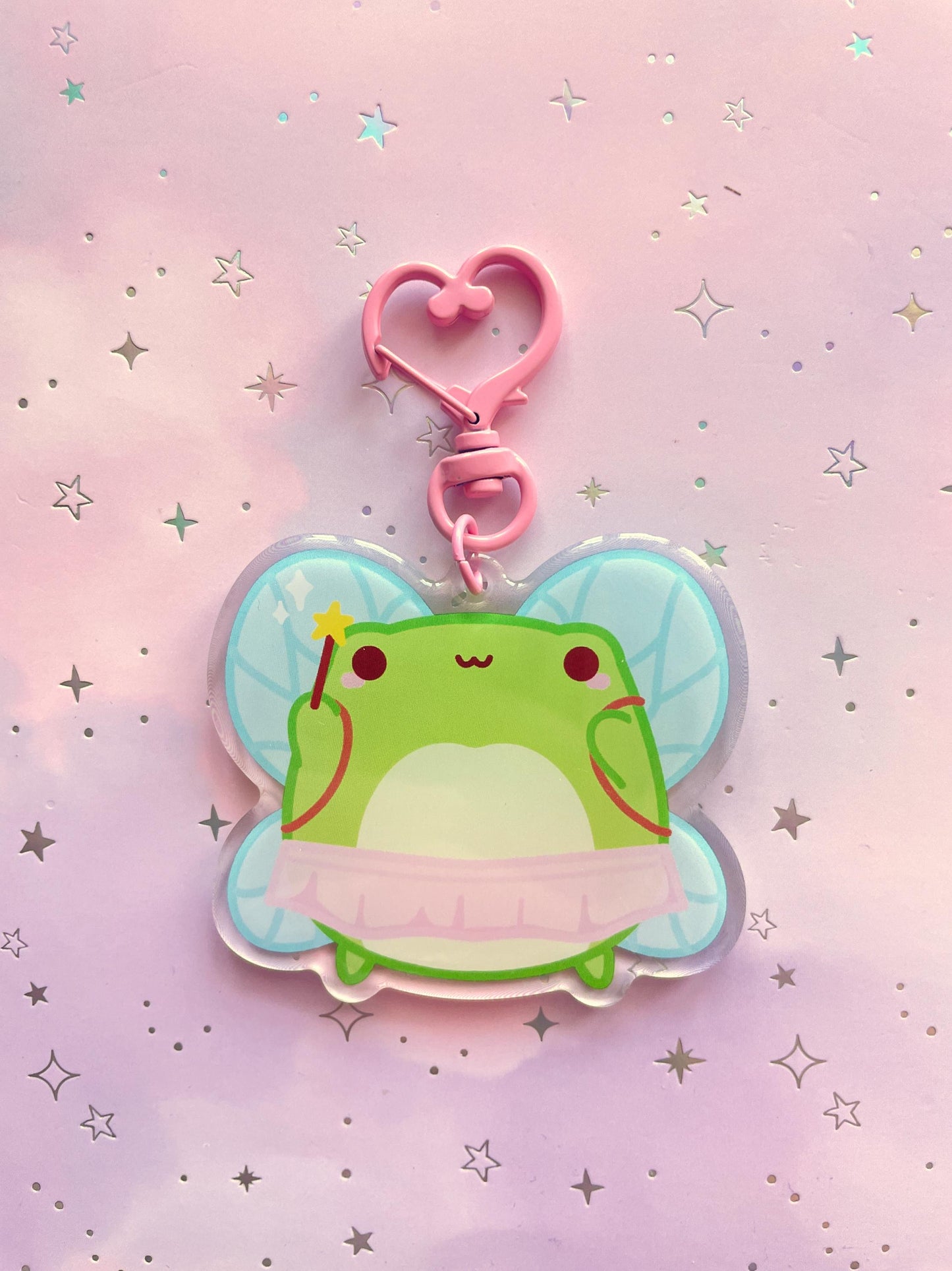 Fairy Frog Keychain | She Was A Fairy.