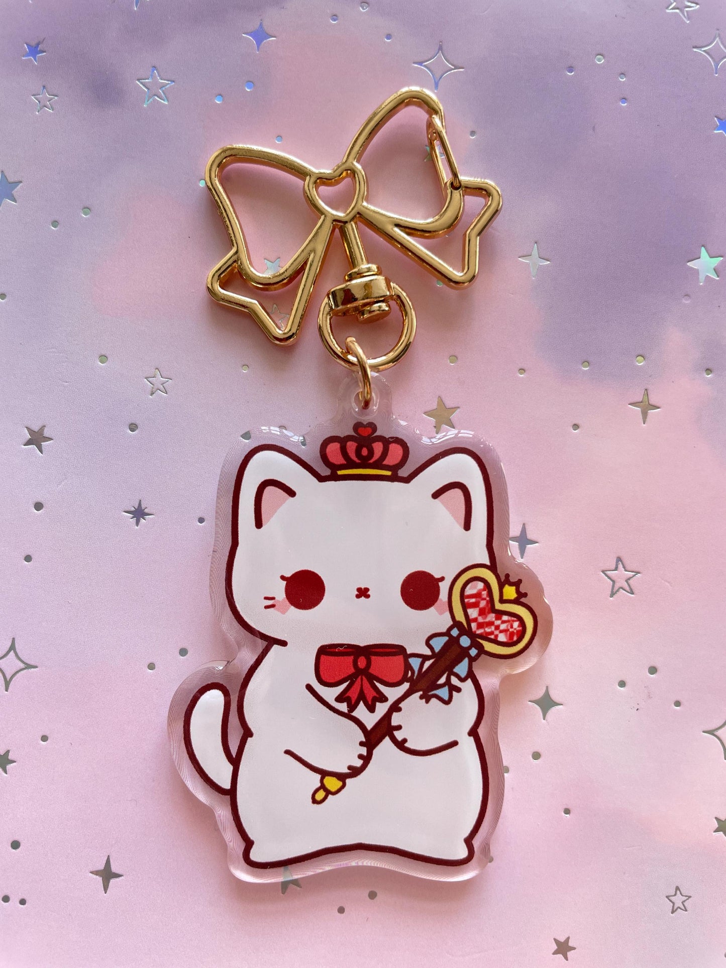 Cat Queen Keychain