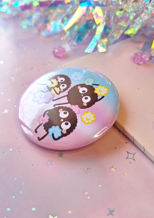 Sootsprites Party Badge | Susuwatari