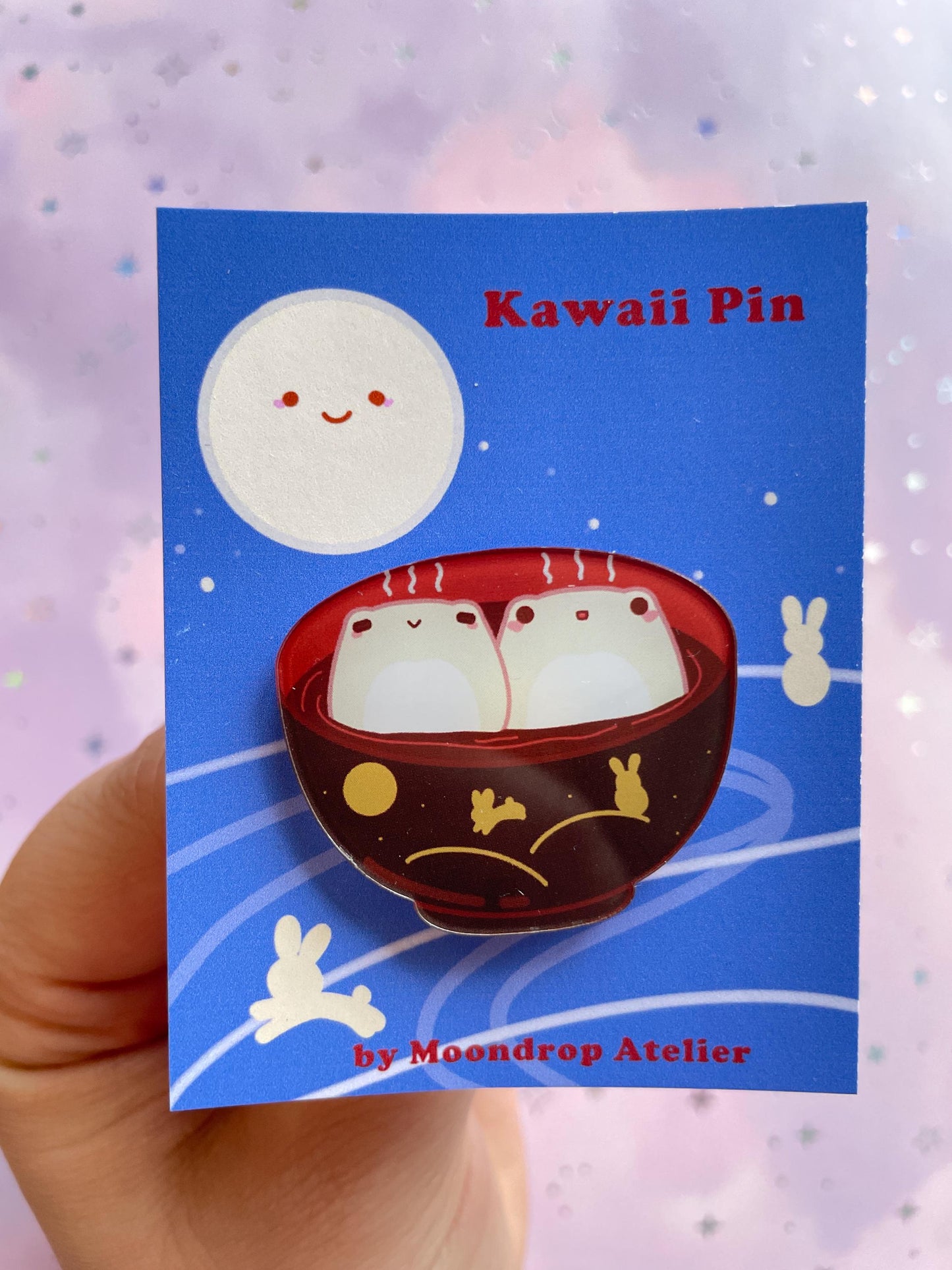 Mochi Soup Frog Pin | Miso Soup Frog Pin