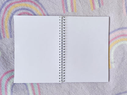 Strawberry Bunny Flower Sticker Album | DIN A5