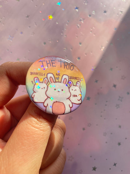 Bunny Button | Bunny Pin