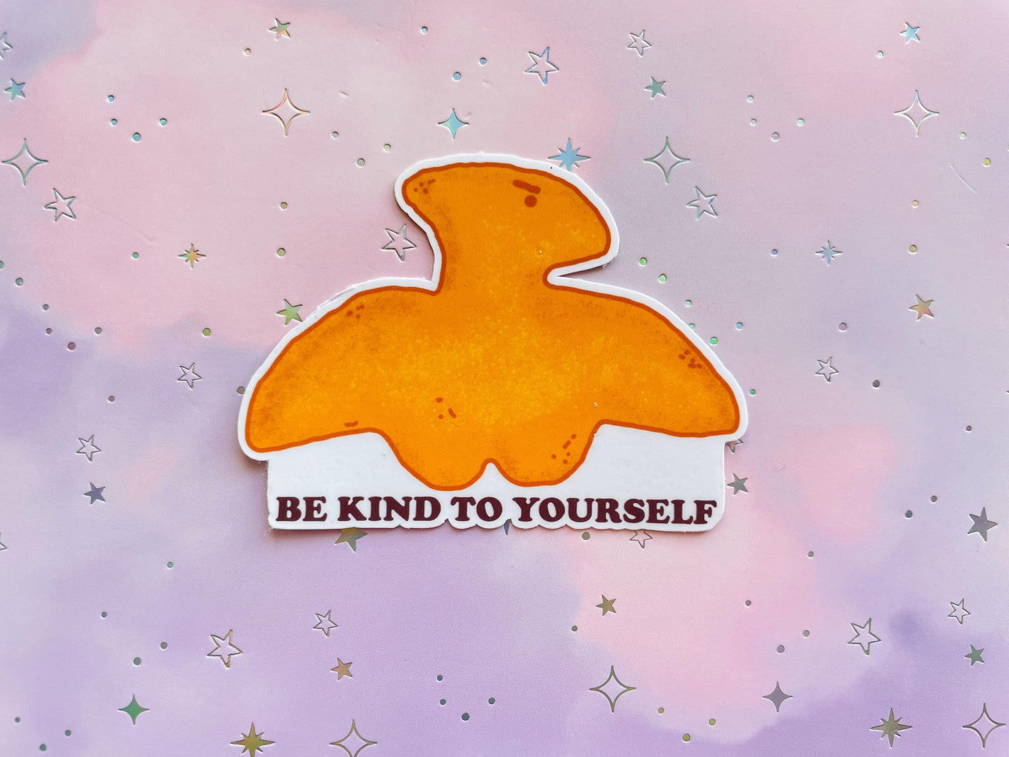 Dino Nugget Sticker | Dinosaur Vinyl Sticker Set