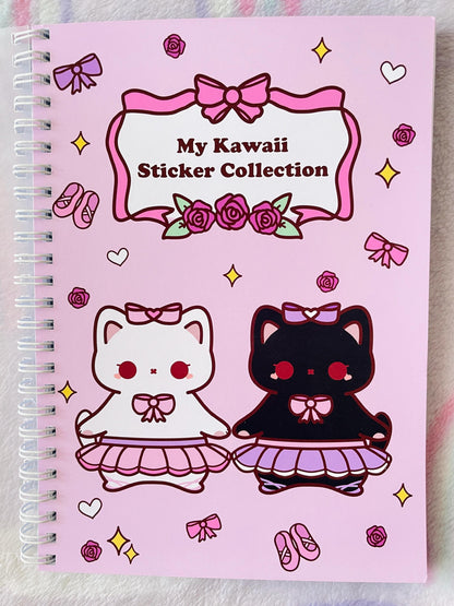Ballerina Cat Sticker Album | DIN A5