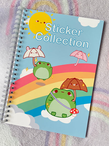 Rainbow Frog Sticker Album | DIN A5