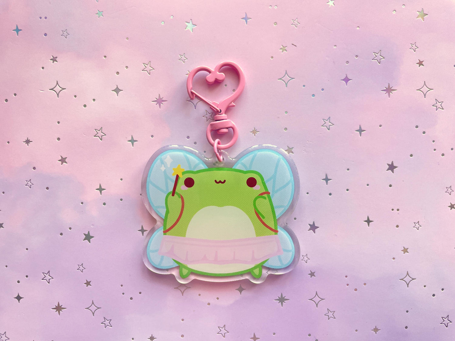 Fairy Frog Keychain | She Was A Fairy.