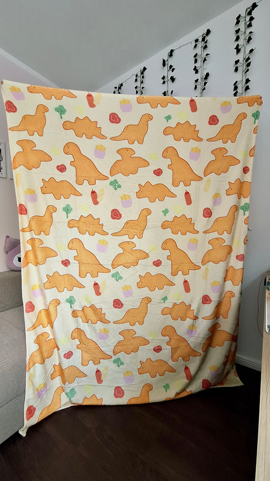 Dino Nugget Cosy Blanket [PICK UP AT CONS ONLY]