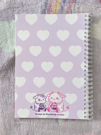 Bubble Tea Cow Sticker Album | DIN A5
