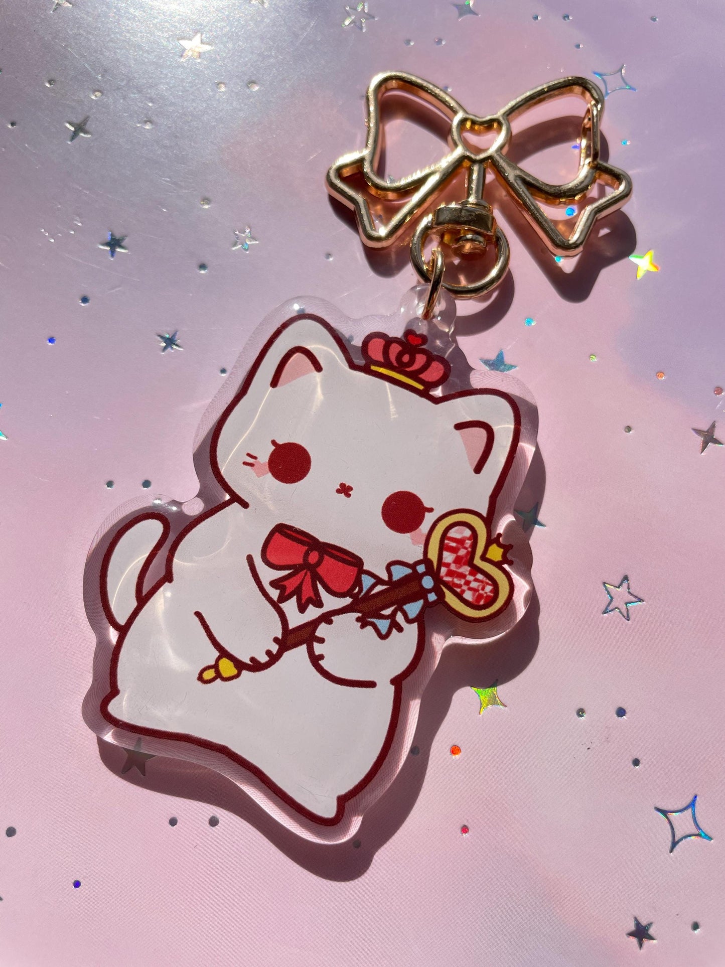 Cat Queen Keychain