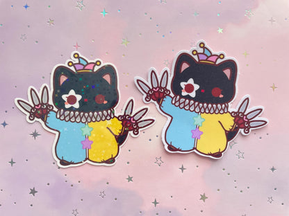Cat Clown Sticker | Nero | Fabio | Milo