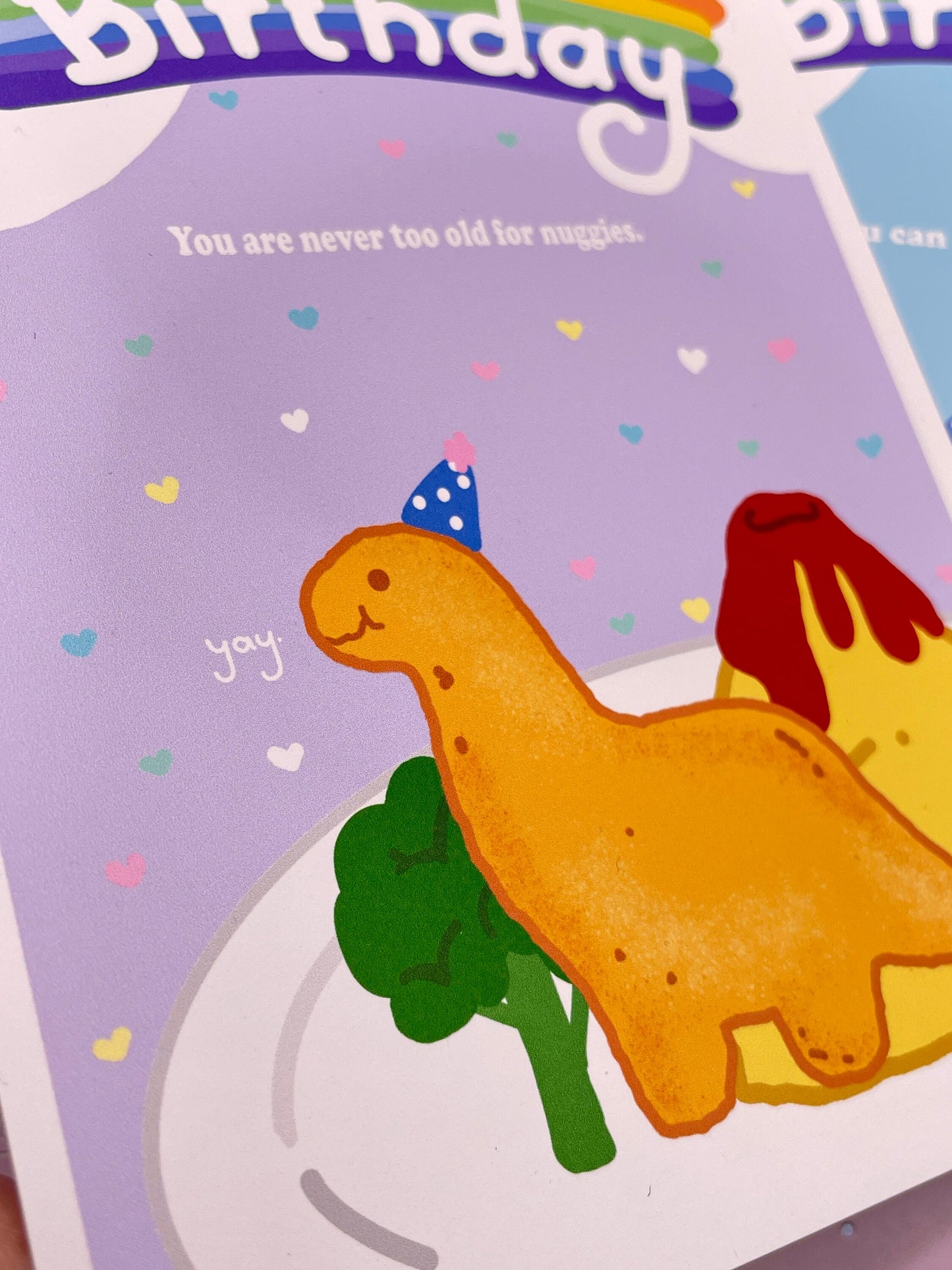 Dino Nugget Birthday Card | DIN A6