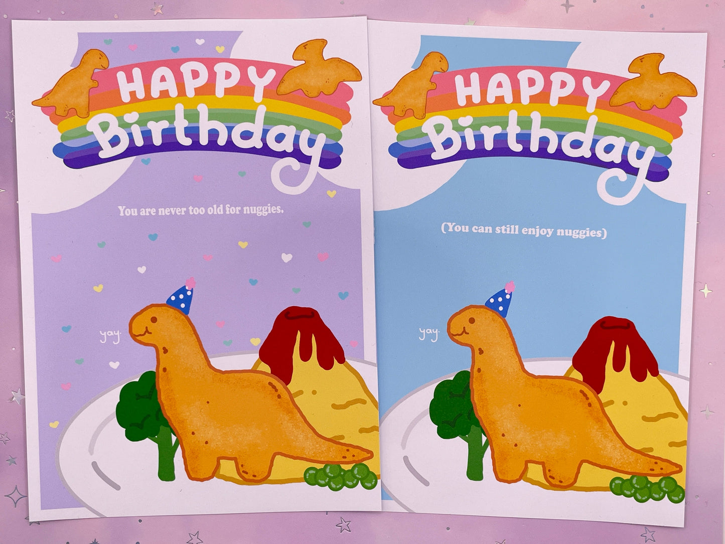Dino Nugget Birthday Card | DIN A6