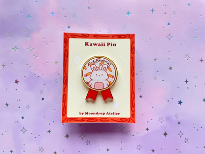 Bunny Braincell Reward Pin | Nr.1 Braincell Pin | Couple BFF Gift