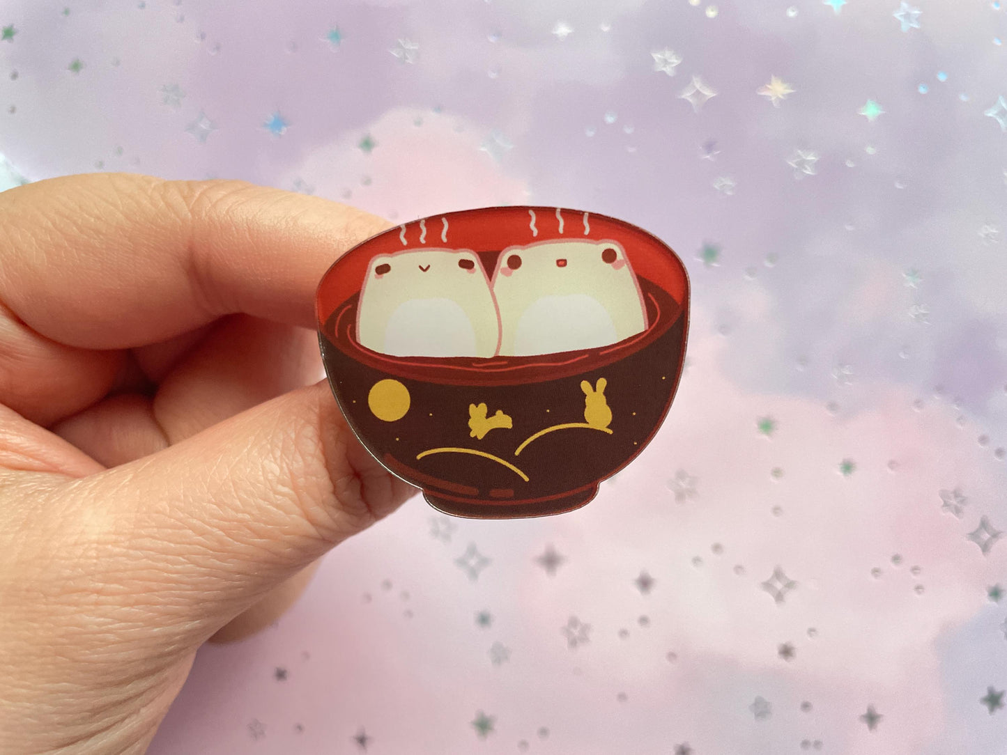 Mochi Soup Frog Pin | Miso Soup Frog Pin