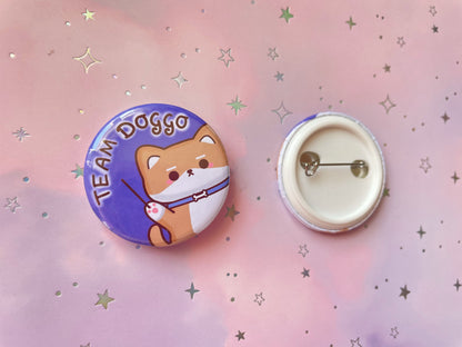 Katzen Button | Shiba Inu Badge | Statement Buttons