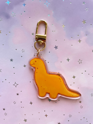 Dino Nugget Keychain | Brachiosaurus