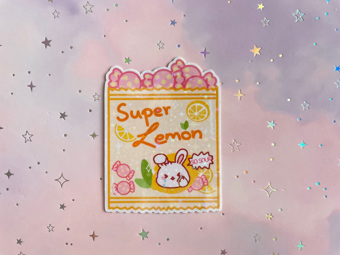 Bunny Asian Candy Sticker | Snack Sticker | Candy Set