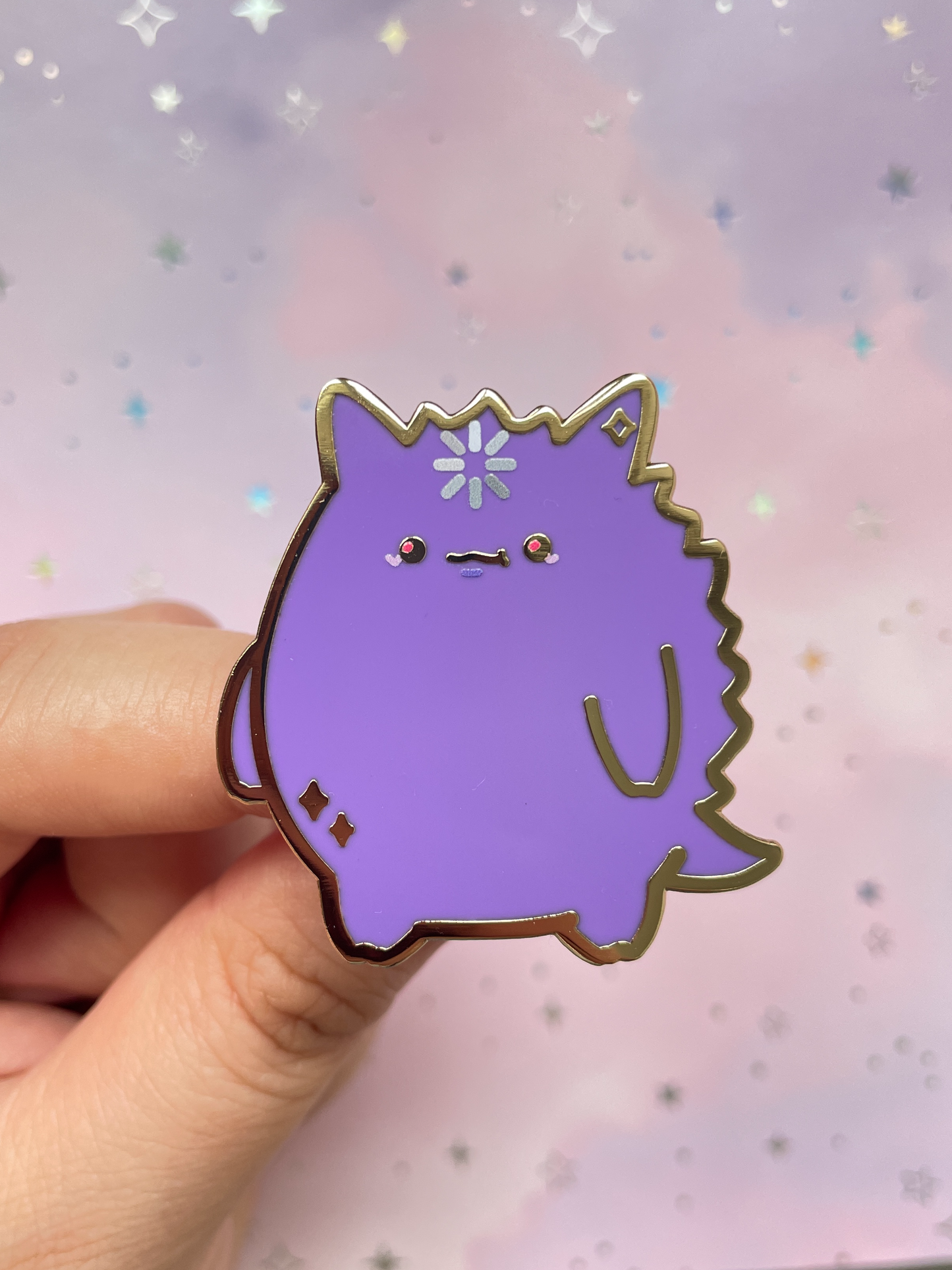 Brainlag Gengar | Confused Pokemon Collection | Hard Enamel Pin