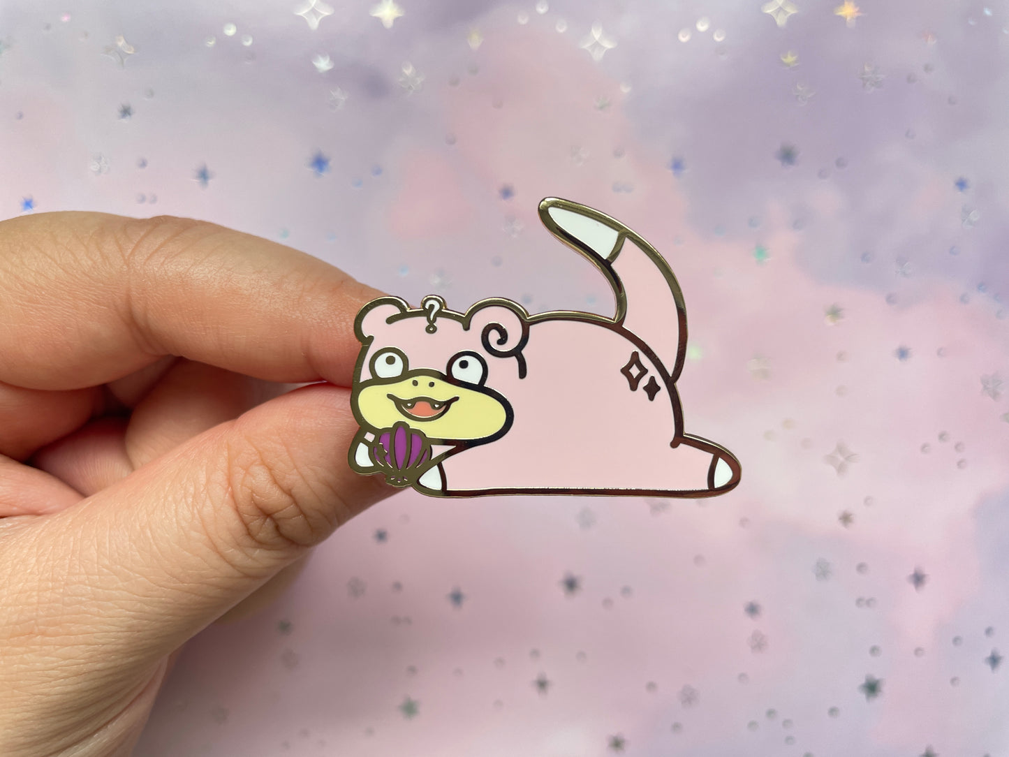Confused Slowpoke | Confused Pokemon Collection | Hard Enamel Pin
