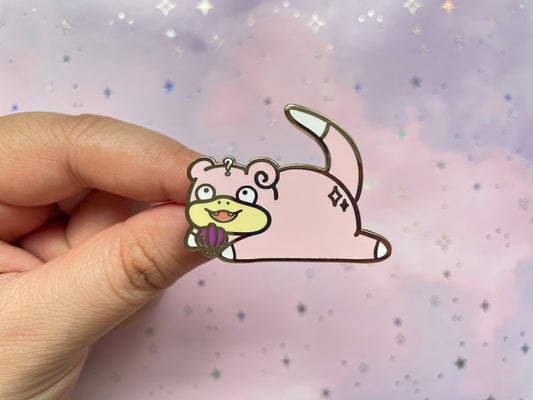 Confused Slowpoke | Confused Pokemon Collection | Hard Enamel Pin