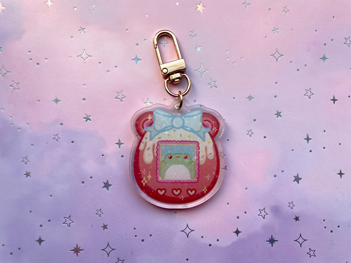 Tamagotchi Chocolate Frog Keychain