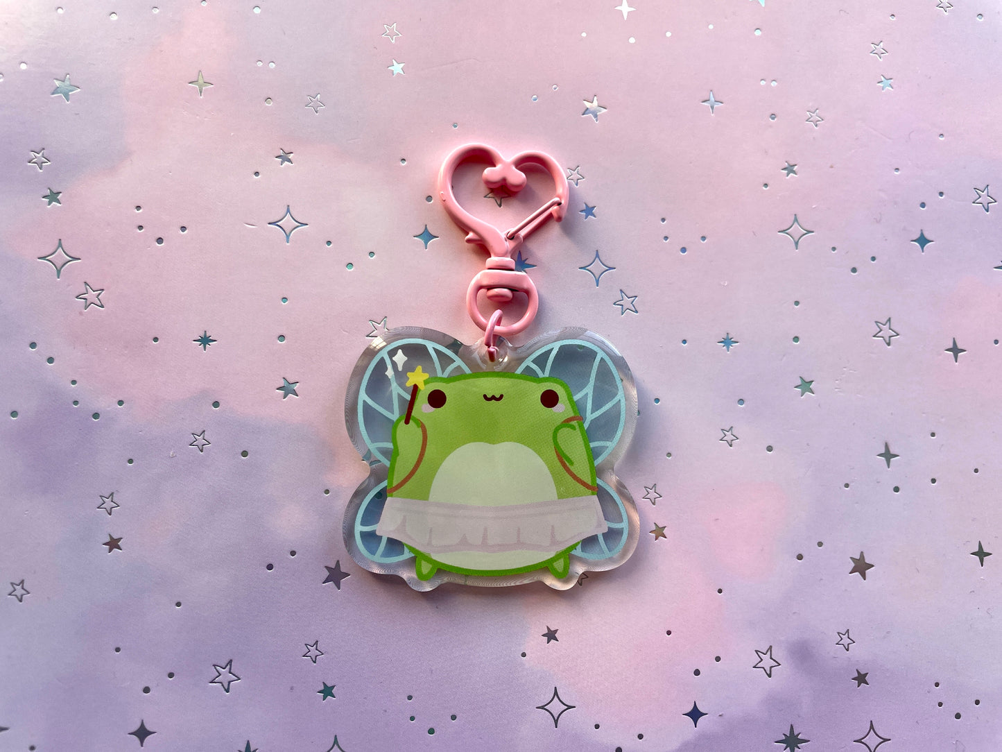 Fairy Frog Keychain | She Was A Fairy.