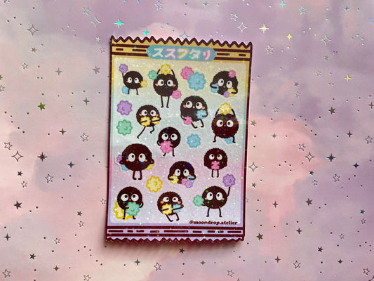 Soot Sprite Candy Stickersheet