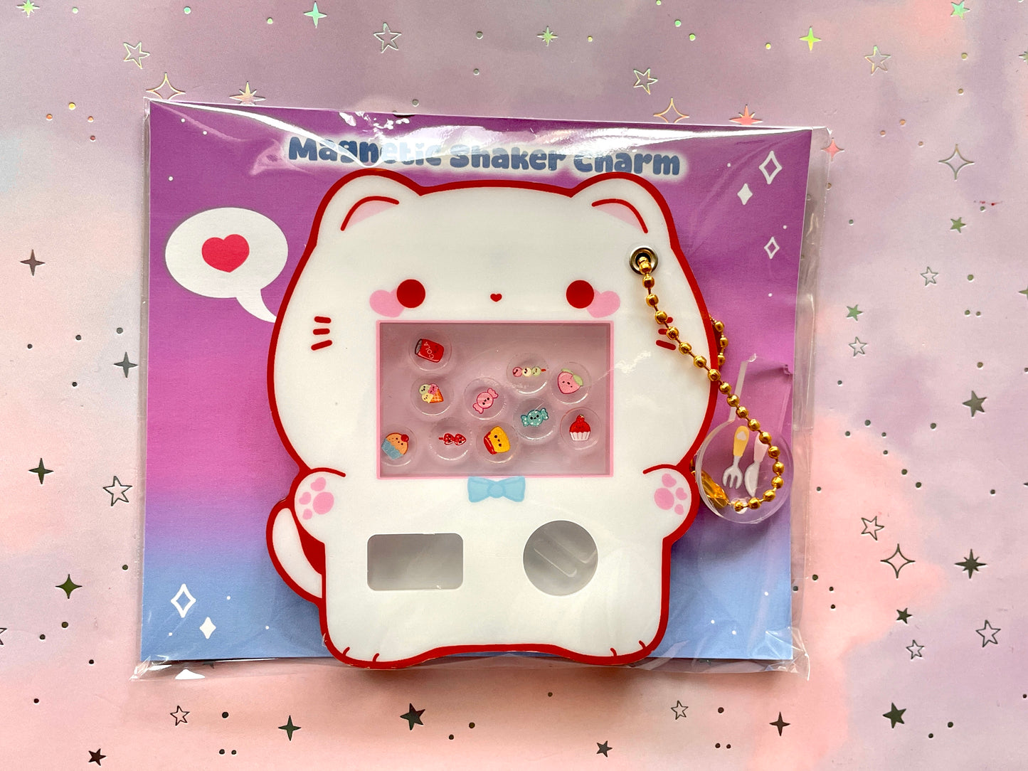 Kawaii Foodie Cat Gacha Shaker