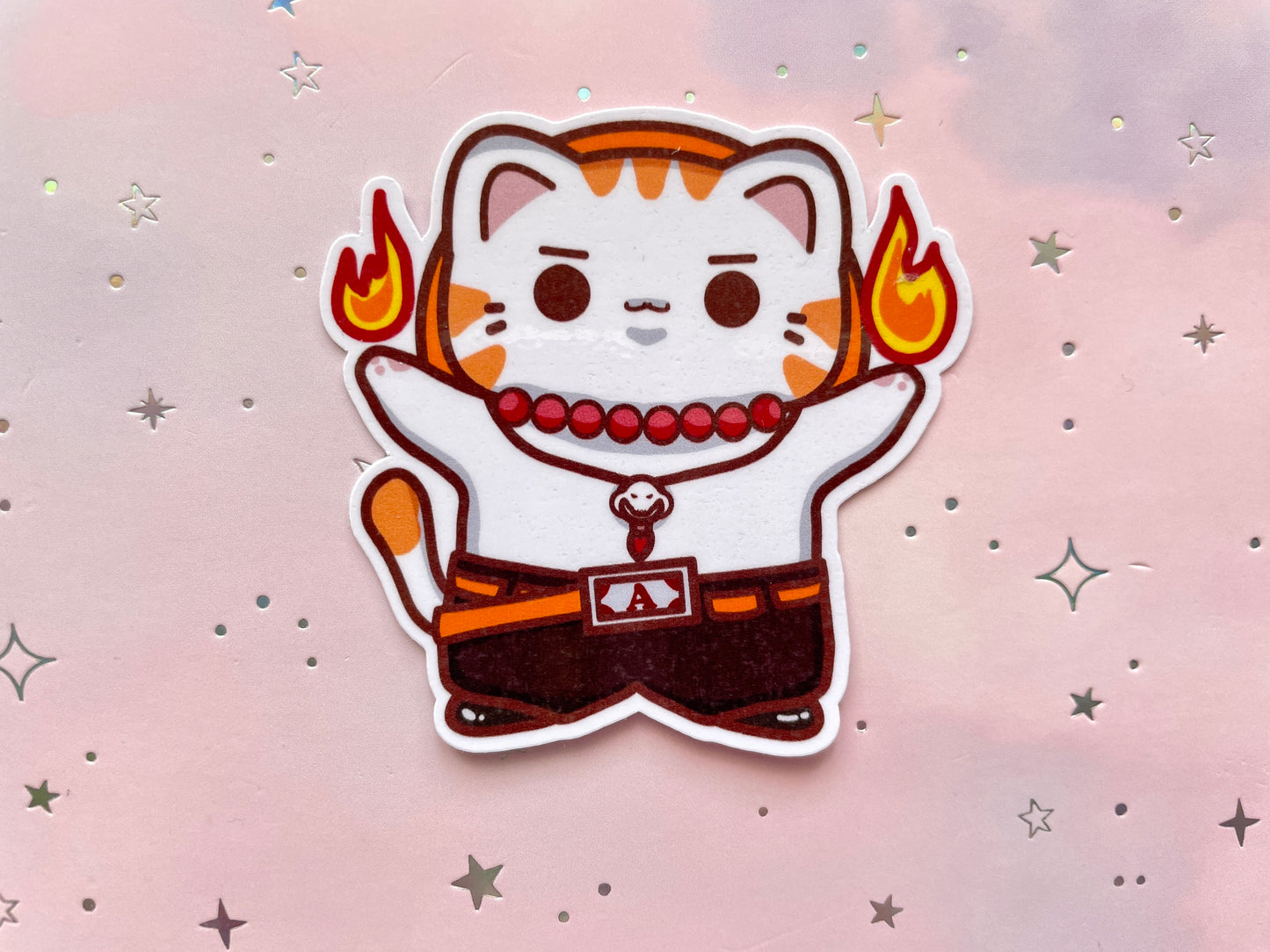 One Piece Cat Stickers