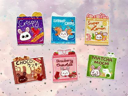 Snack Bunny Sticker