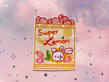 Snack Bunny Sticker