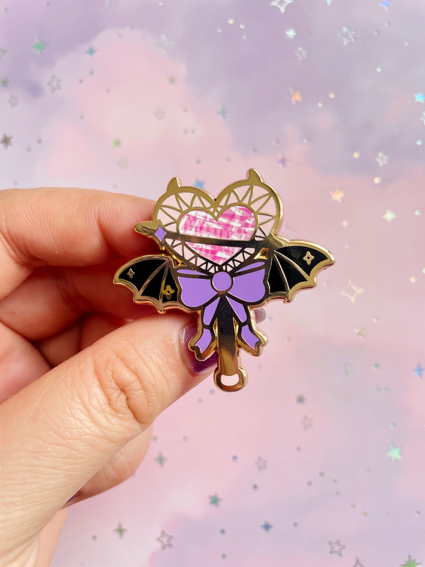 Magical Demonic Cat Set | Hard Enamel Pin