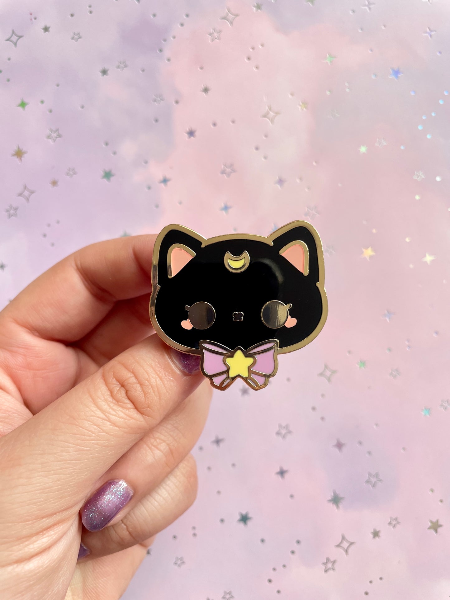 Magical Demonic Cat Set | Hard Enamel Pin