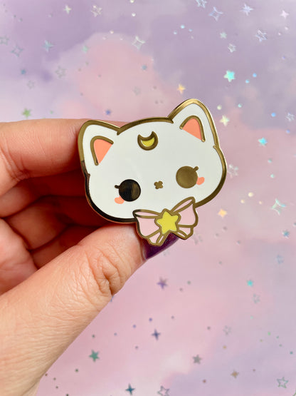 Magical Angelic Cat Set | Hard Enamel Pin