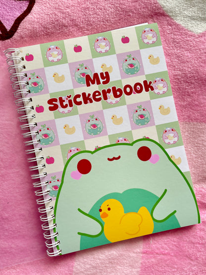 Silly Frog Duo Sticker Album | DIN A5
