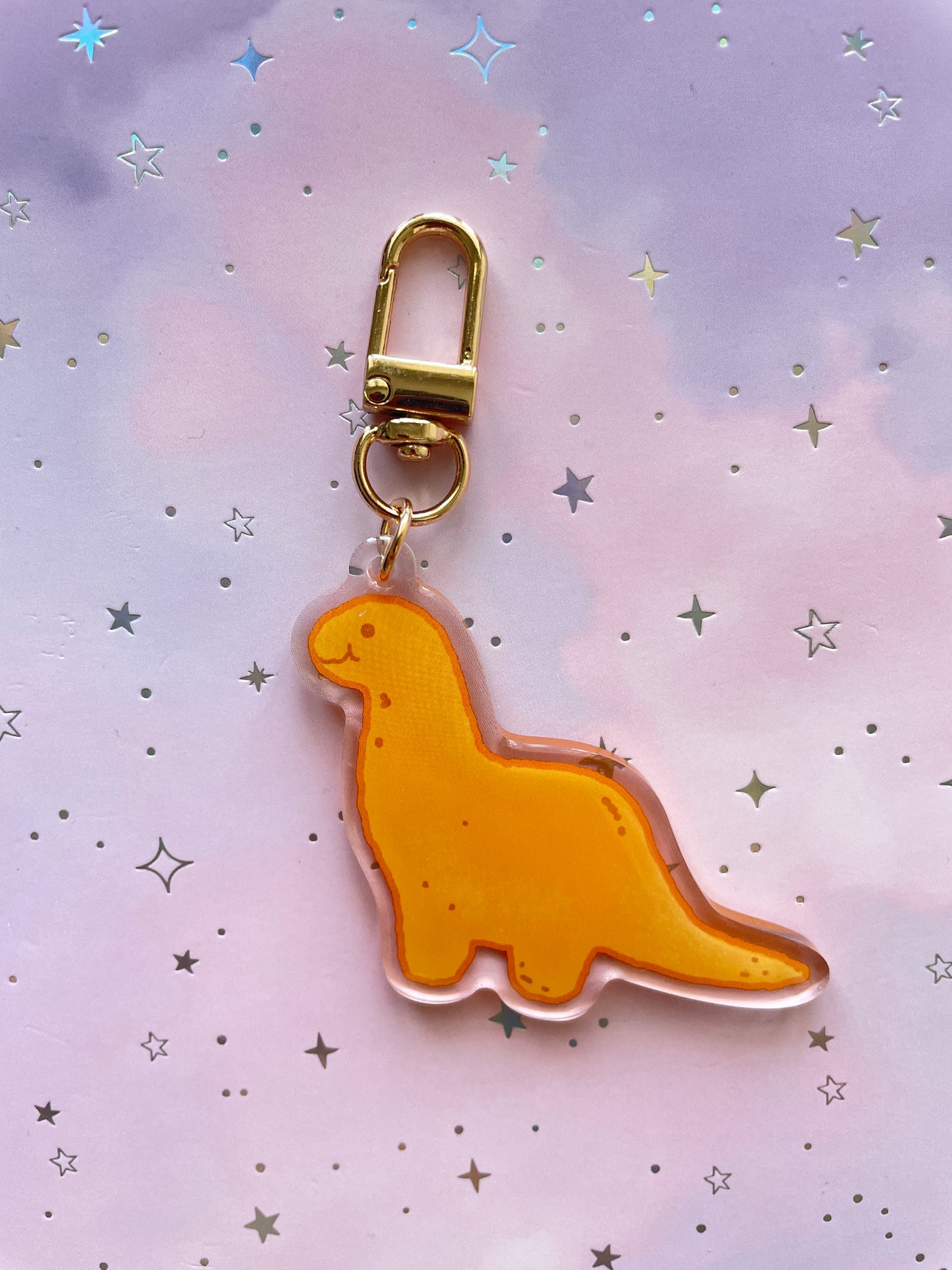 Dino Nugget Keychain | Brachiosaurus