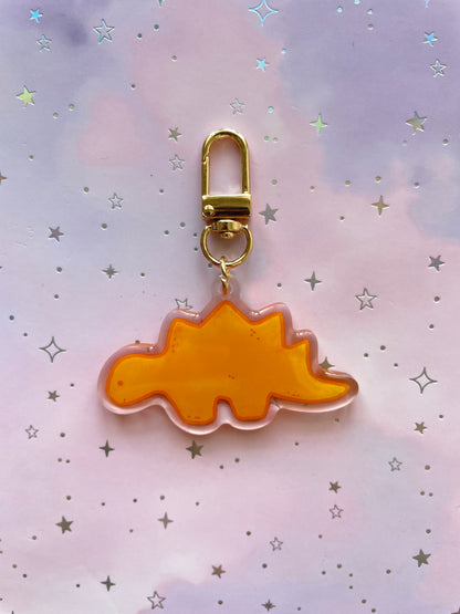 Dino Nugget Keychain | Stegosaurus