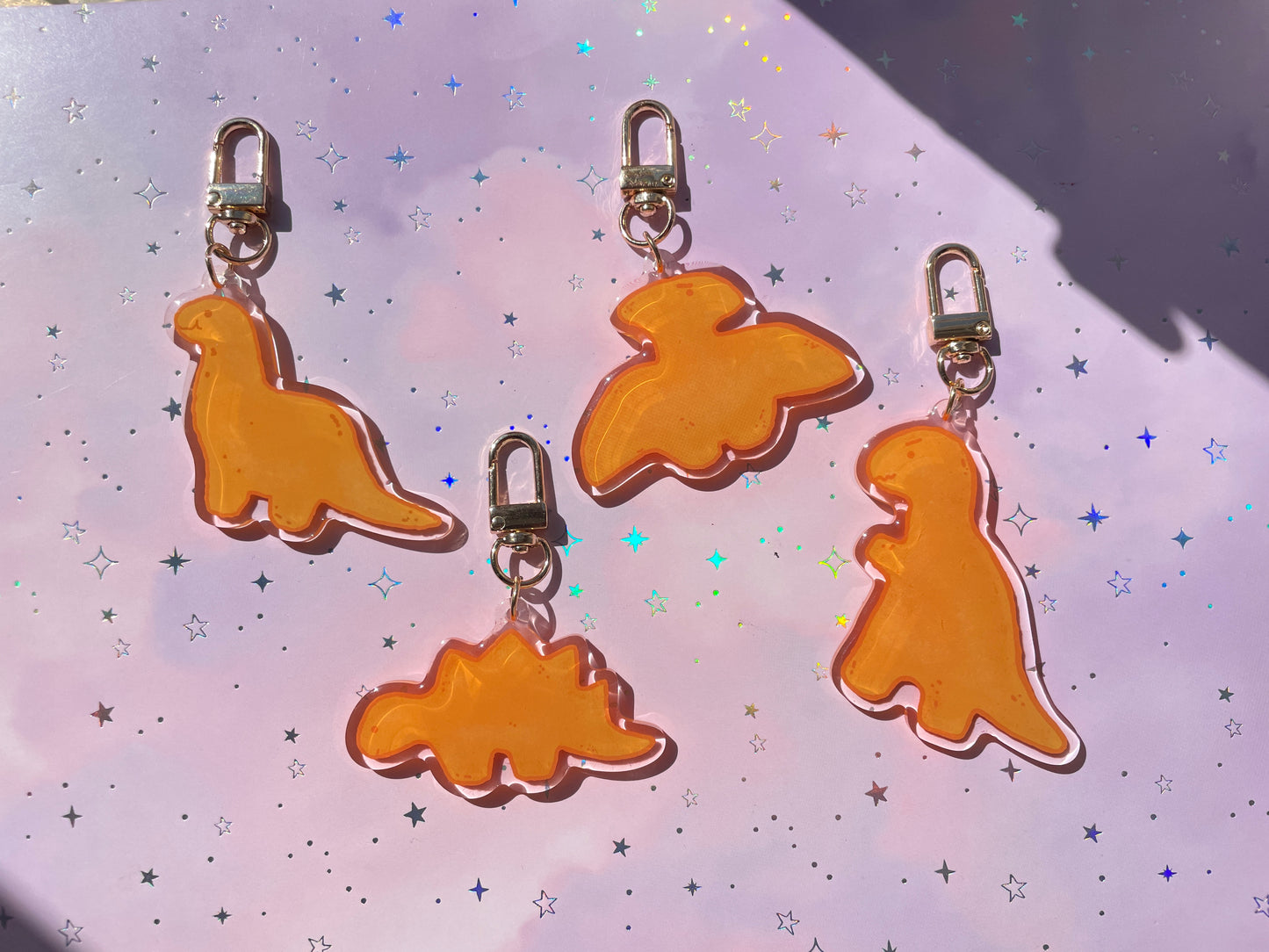Dino Nugget Keychain | Brachiosaurus